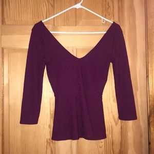 Worn once- Magenta blouse